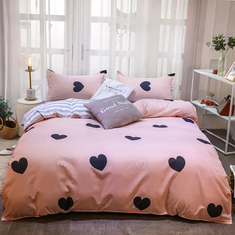 2024 New AB Version 4-Piece Bedding Set
