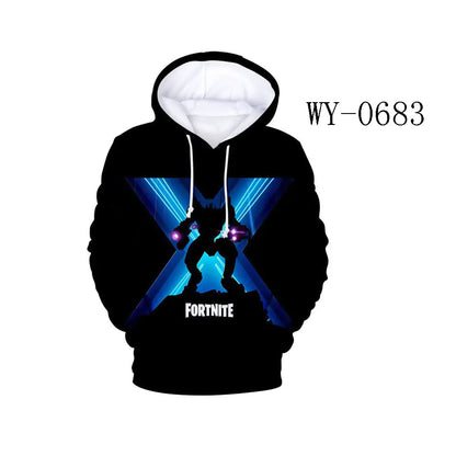 Fortnite Season 10 3D Printed Hoodie for Adults