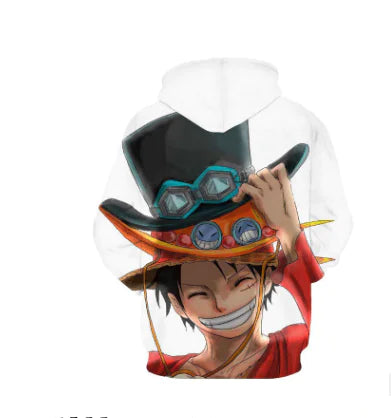 One Piece Luffy Series 3D Hoodie for Men and Women