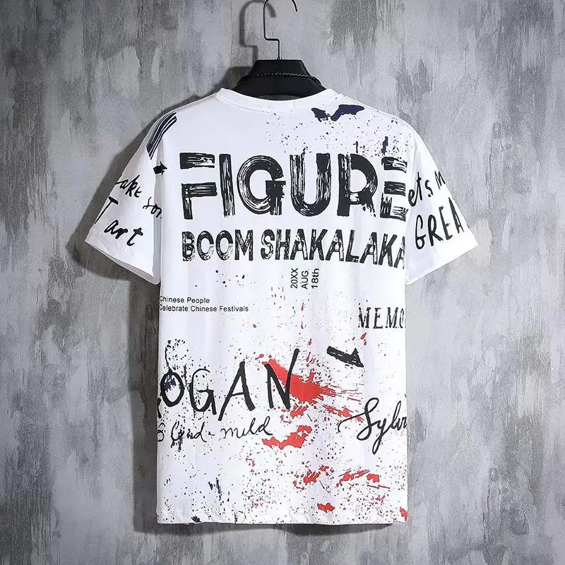 Men's Summer Short Sleeve Oversized T-Shirt