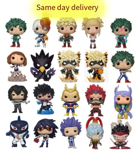 Funko Pop My Hero Academia Figures - Todoroki, Bakugo, Deku