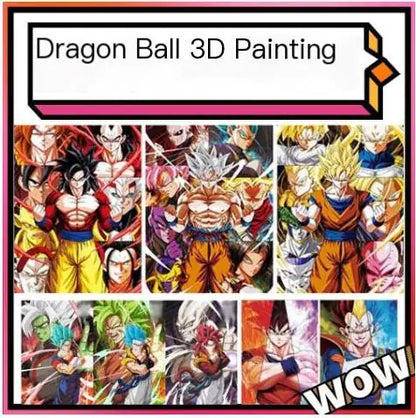 3D Anime Gradient Posters - PET Holographic Prints
