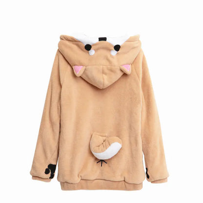 Shibu Inu Themed Hoodie for Pets - Anime Sweatshirt