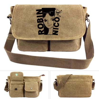 One Piece Canvas Shoulder Bag - Luffy Backpack