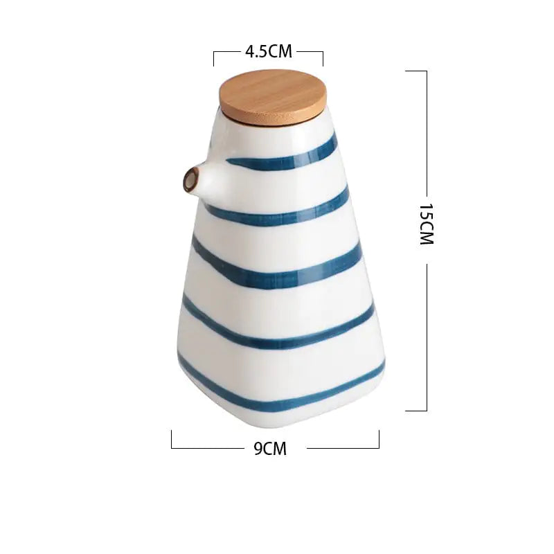Ceramic Seasoning Pot for Soy Sauce and Vinegar