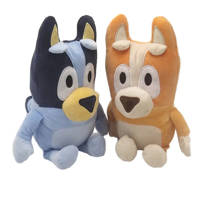 Blue Eyed Bingo Cartoon Dog Anime Plush Toy