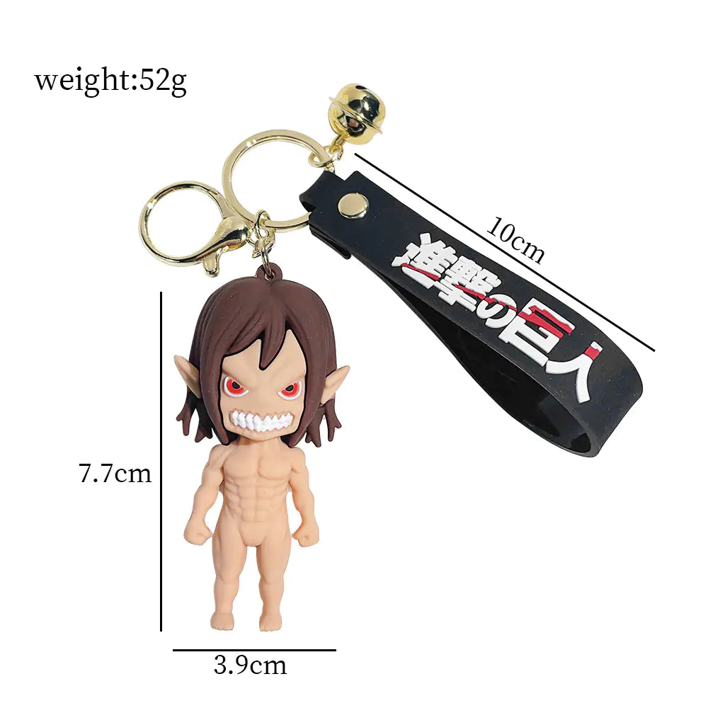 Attack on Titan Keychain - Levi Ackerman Figure