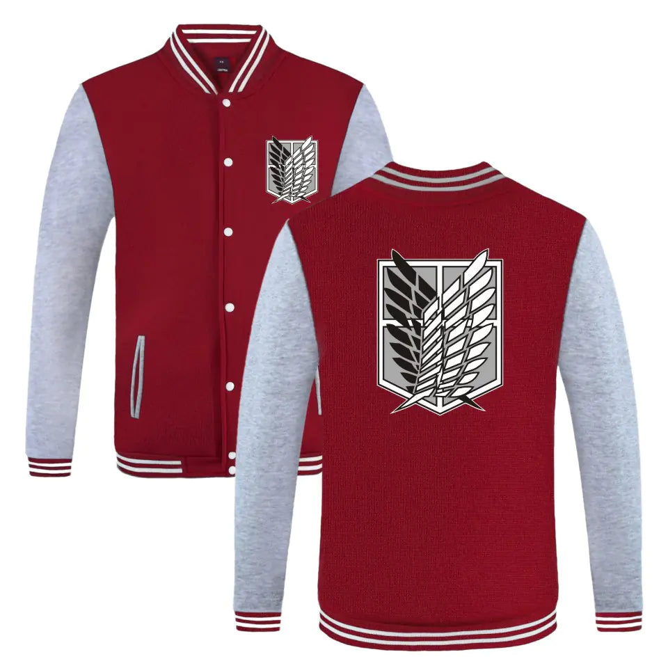 Attack on Titan Survey Corps Jacket - Fall/Winter Baseball