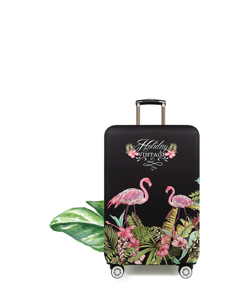 Flamingo Luggage Cover - Dustproof Travel Protector