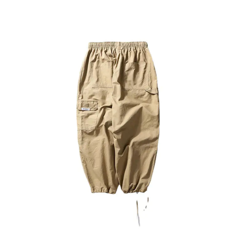Japanese Street Style Unisex Cargo Jogger Pants