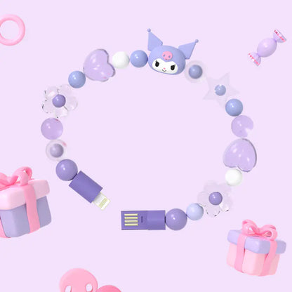 Sanrio Creative Data Cable with Pacha Dog Design