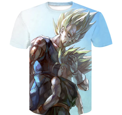 Cartoon Dragon Ball Printed T-Shirt