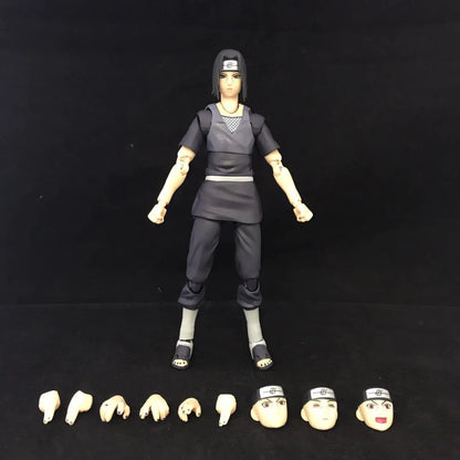 Naruto SHF Model Uchiha Itachi Action Anime Figurine Display