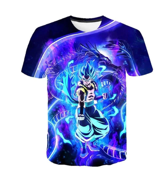 Dragon Ball Broly 3D Printed Short Sleeve T-Shirt