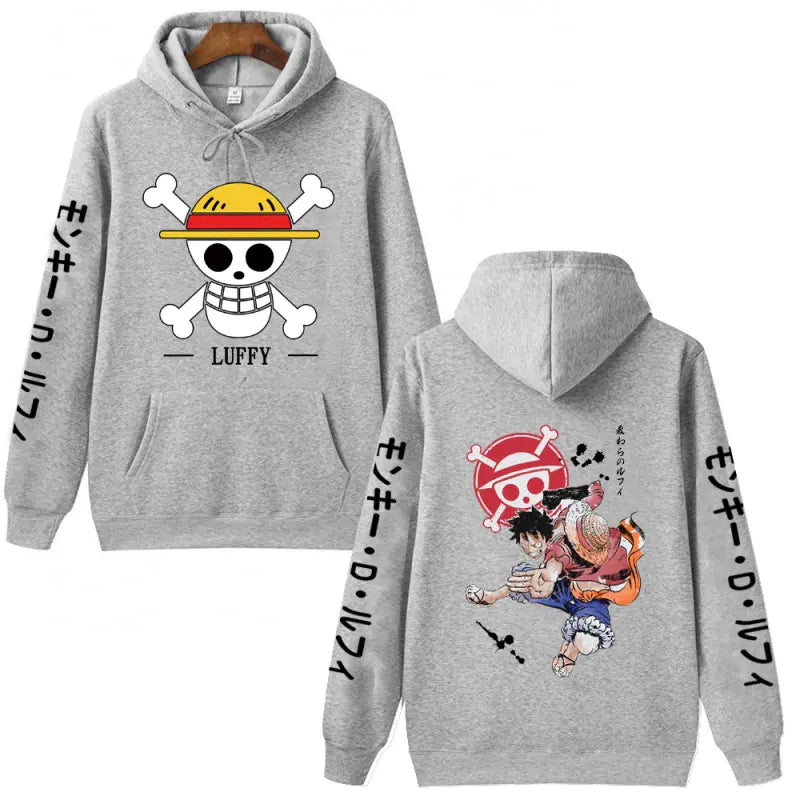 ONE PIECE Luffy Zoro Unisex Hoodie for Spring/Fall