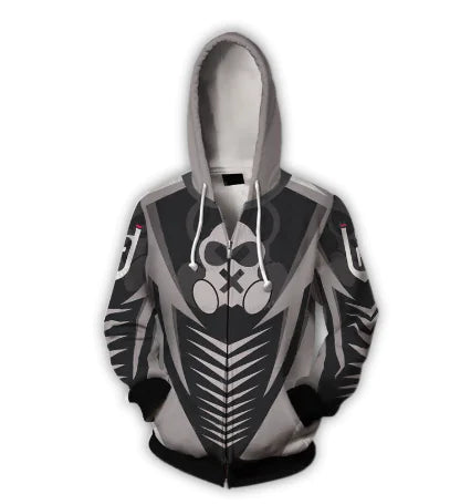 3D Digital Printed Fashion Hoodie
