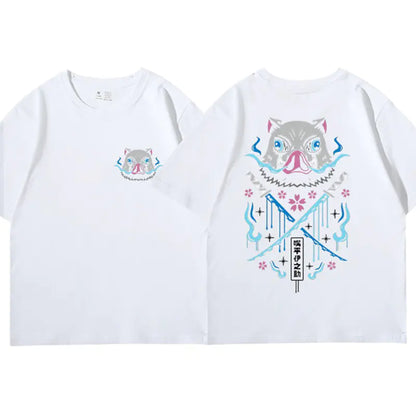 Demon Slayer Cotton T-Shirt for Men and Women