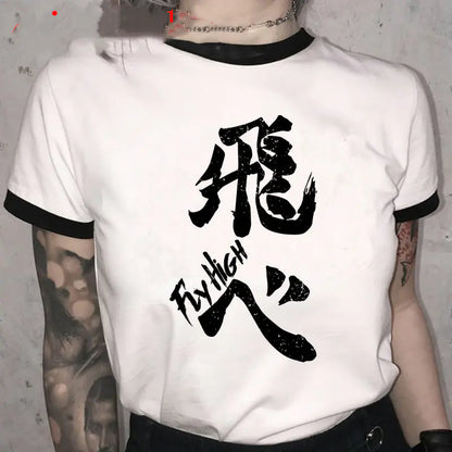Haikyuu Anime T-Shirt - Japanese Cartoon Design