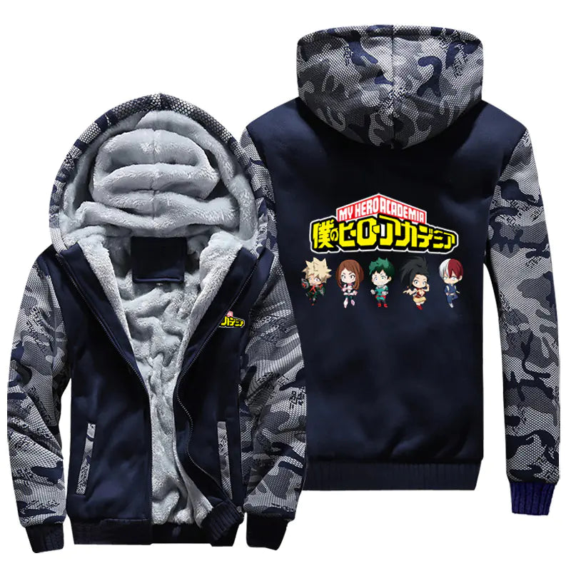 My Hero Academia Shoto Todoroki Hoodie (Thick Fleece)