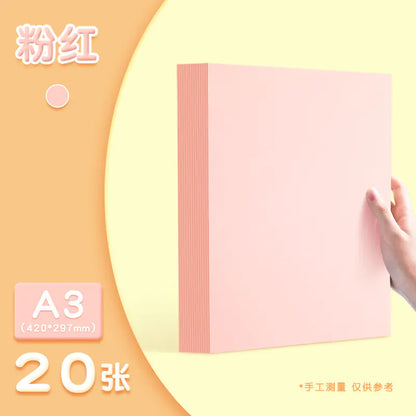 Colored Cardstock A4 for Kids DIY Art Supplies