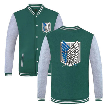 Attack on Titan Survey Corps Jacket - Fall/Winter Baseball