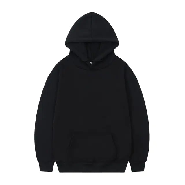 Men's Oversized Anime Monster Print Hoodie - Casual Pullover