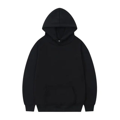 Men's Oversized Anime Monster Print Hoodie - Casual Pullover