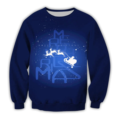 3D Digital Printed Christmas Sweatshirt