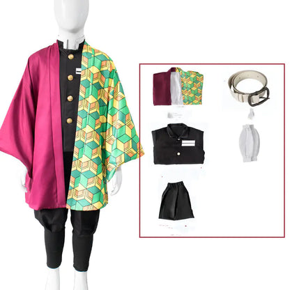 Demon Slayer Kids Cosplay Costume Set (Tanjiro & Nezuko)