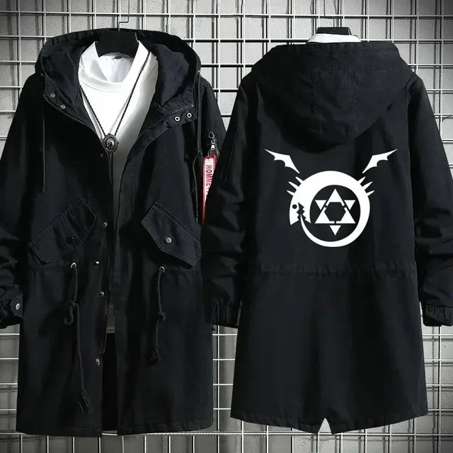 Anime Fullmetal Alchemist Edward Elric Hoodie Coat