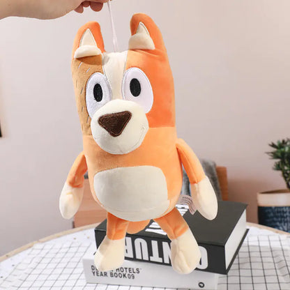 Blue Eyed Bingo Cartoon Dog Anime Plush Toy