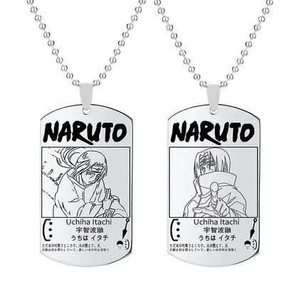 Anime Naruto Necklace with Keychain Pendant Gift