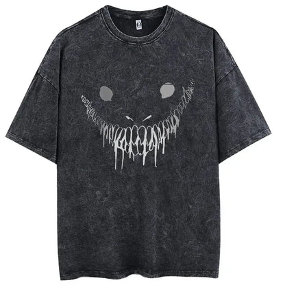 Retro Vintage Anime Graphic Hip Hop T-Shirt for Women