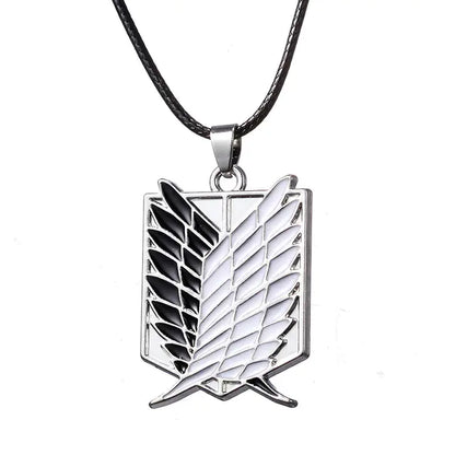 Attack on Titan Wings Necklace for Couples Gift