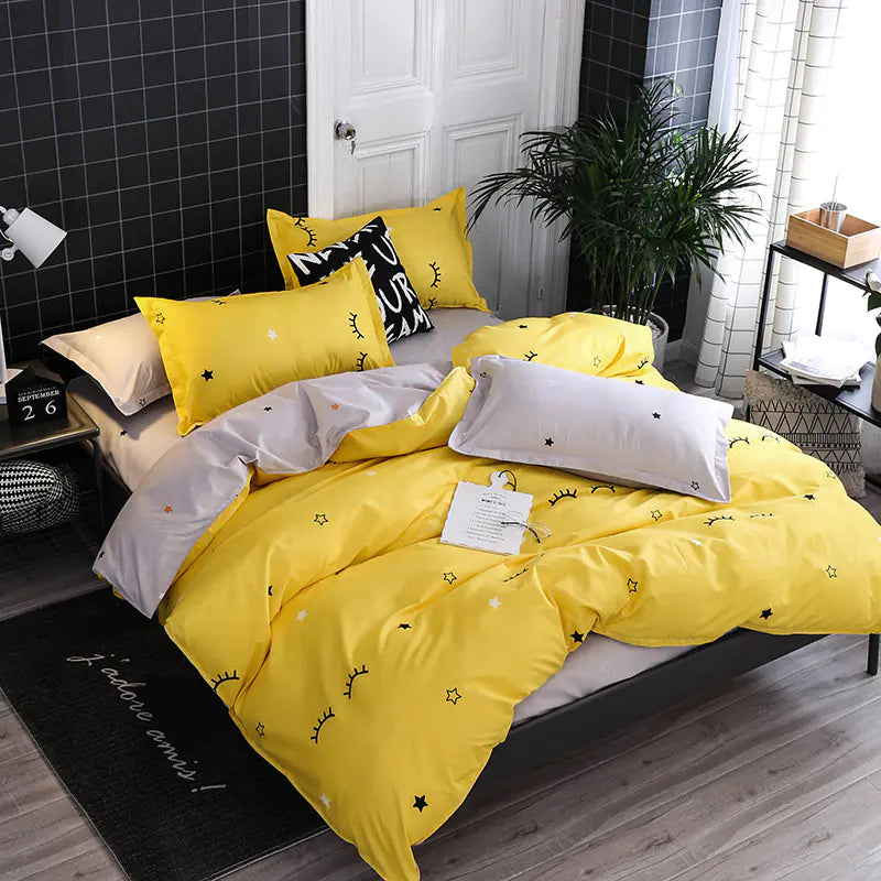 2024 New AB Version 4-Piece Bedding Set