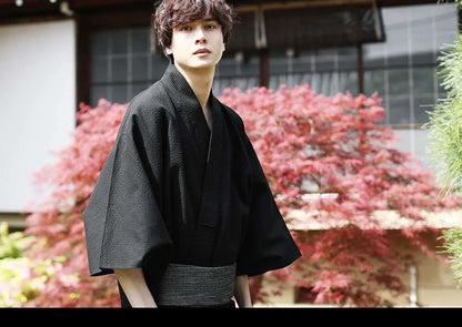 Traditional Japanese Men's Yukata Kimono