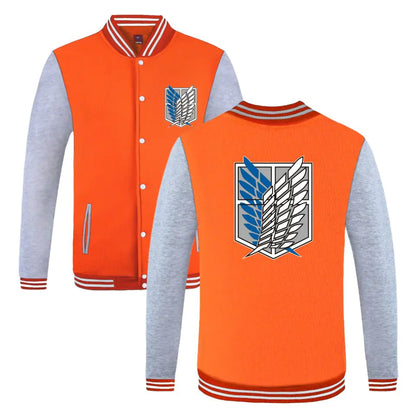 Attack on Titan Survey Corps Jacket - Fall/Winter Baseball