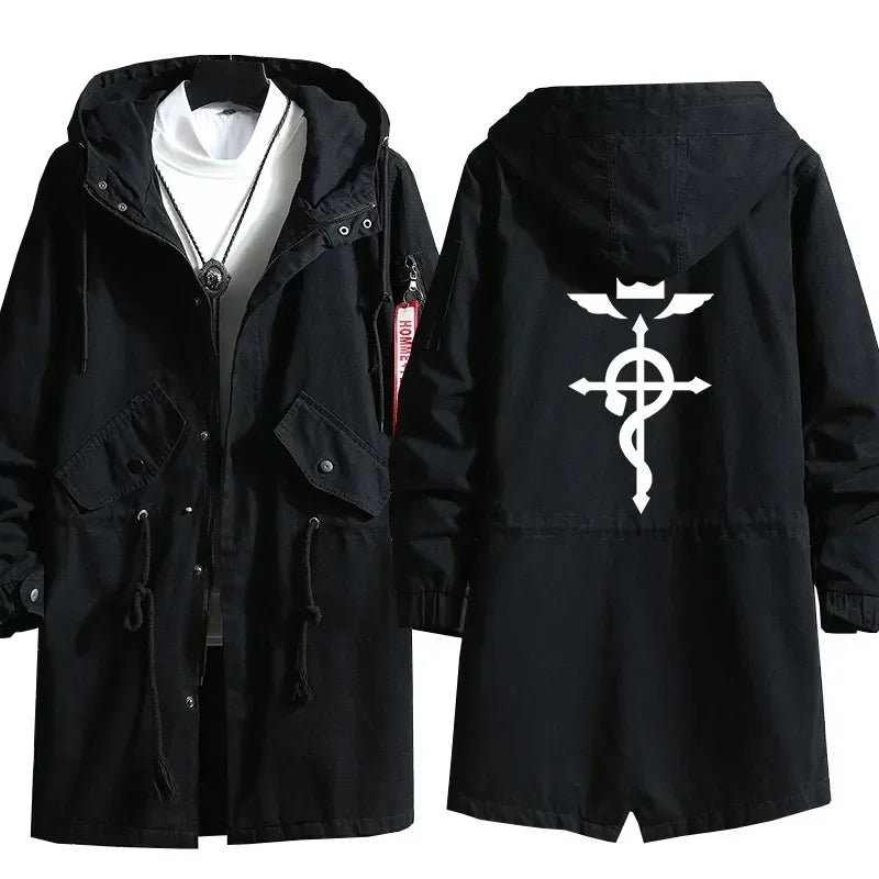 Anime Fullmetal Alchemist Edward Elric Hoodie Coat
