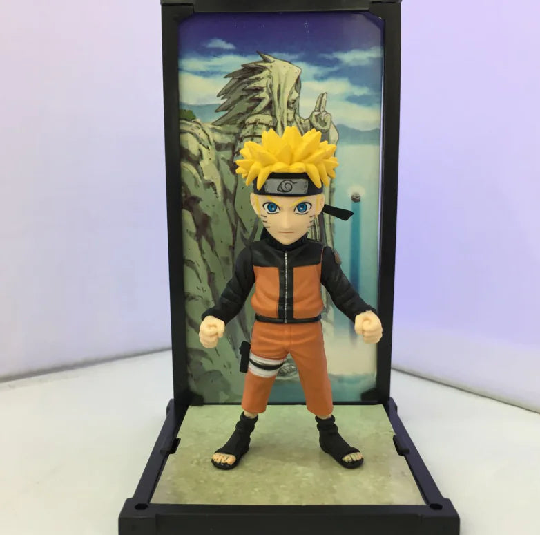 Bandai Tamashii Nations Buddies  NARUTO UZUMAKI and UCHIHA SASUKE ,Anime Figurine Display, Collectible Statue Decor