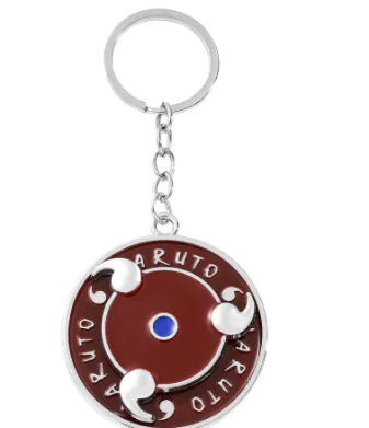 Rotatable Sharingan Naruto Anime Keychain Pendant (One Piece)