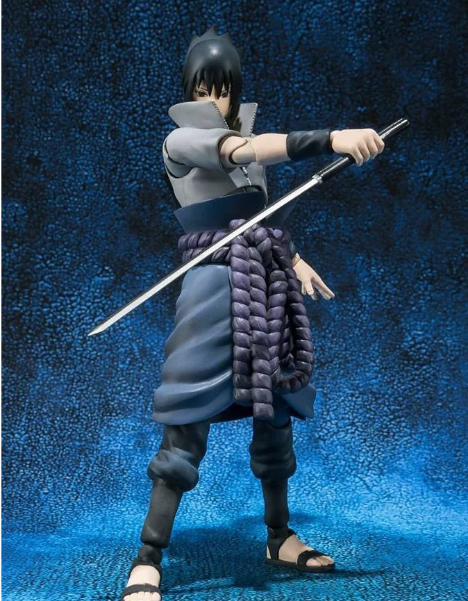 Naruto Shippuden: Sasuke Uchiha Anime Figurine Display Piece