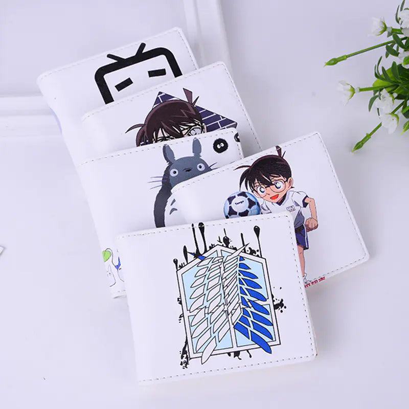 New Anime Short Wallet - One Piece Cartoon Design