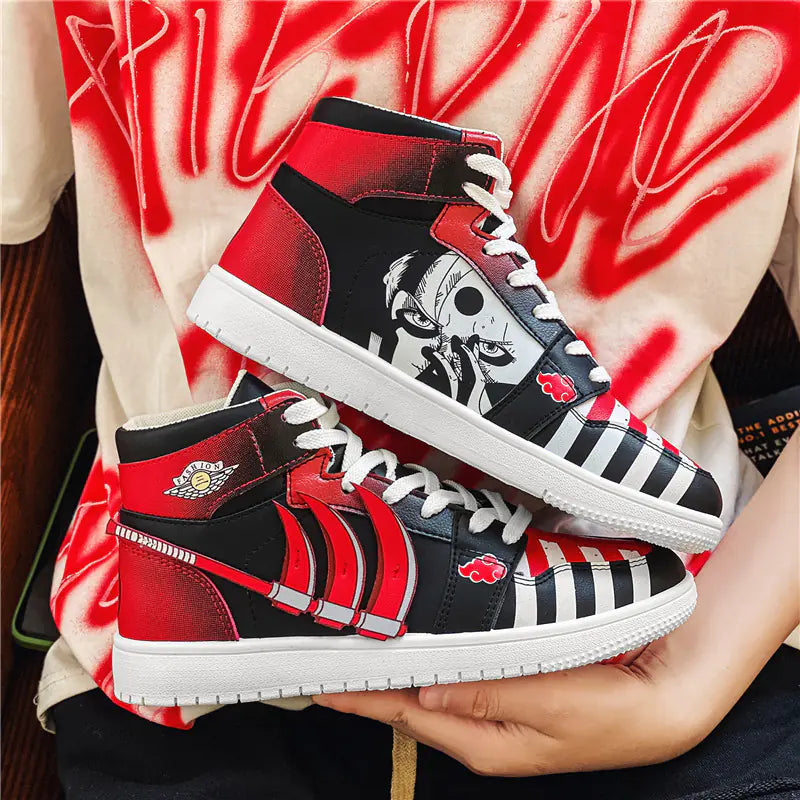 Summer Men's Breathable Couple Sneakers - Demon Slayer Design