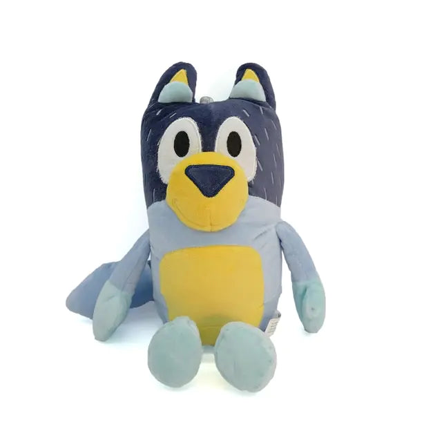 Blue Eyed Bingo Cartoon Dog Anime Plush Toy