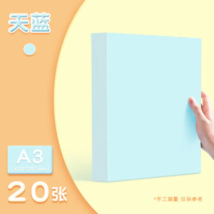 Colored Cardstock A4 for Kids DIY Art Supplies