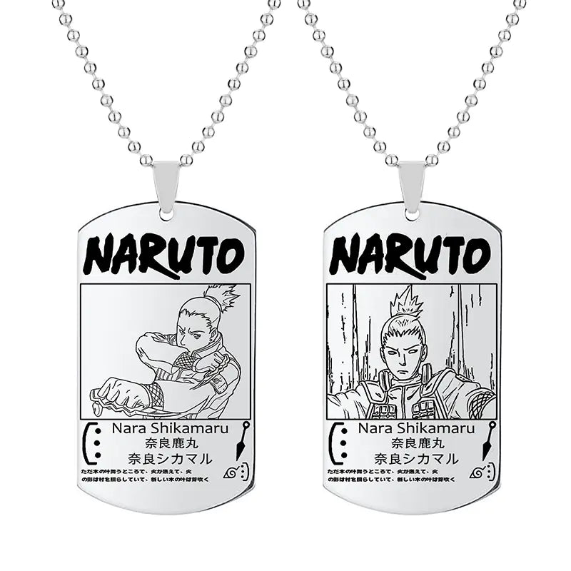 Anime Naruto Necklace with Keychain Pendant Gift