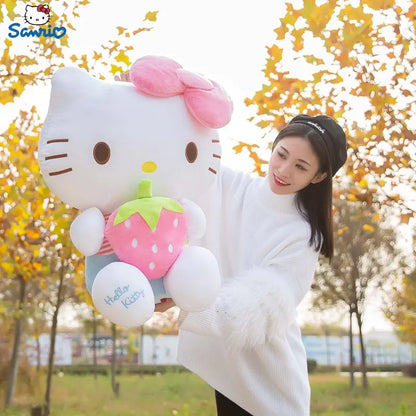 Sanrio Kawaii Hello Kitty Plush Toy Pillow Doll