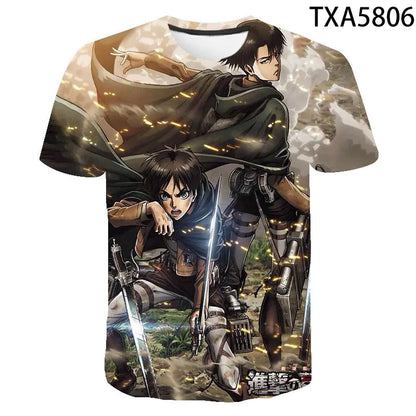 Attack On Titan Unisex Crew Neck T-Shirt
