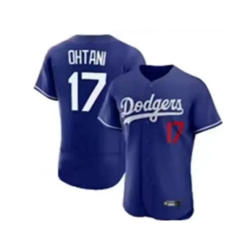 Oversized Los Angeles Baseball Shirt with Ohtani Print