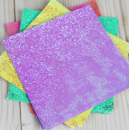 Pearlescent Paper for Origami and Scrapbooking